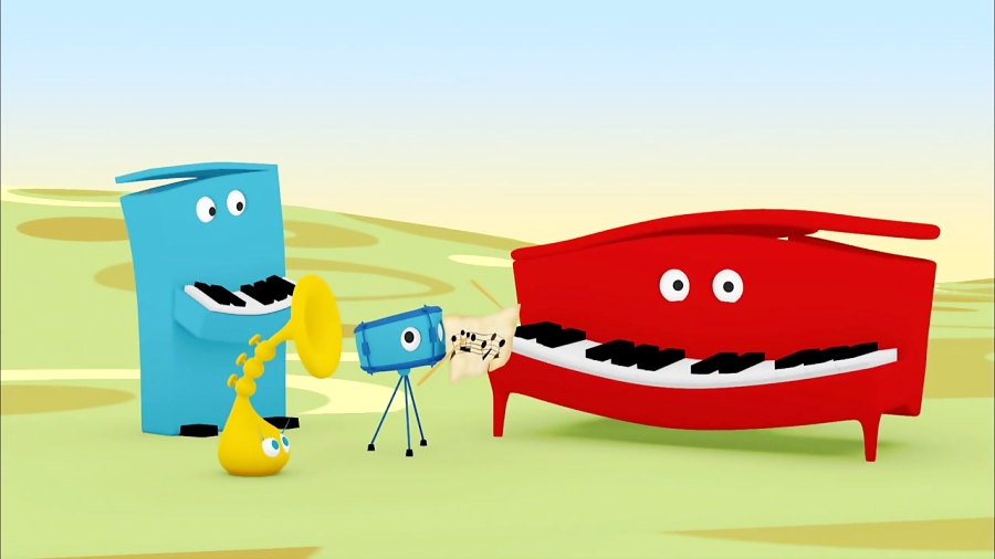 انیمیشن شهر موسیقی Taratabong - فصل 1 بخش 2 ( قسمت 5 تا 8 )